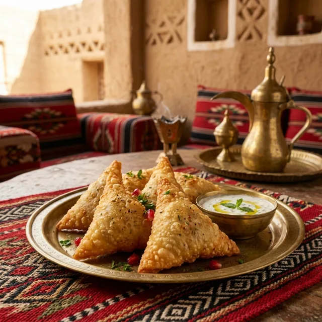 سمبوسة لحم